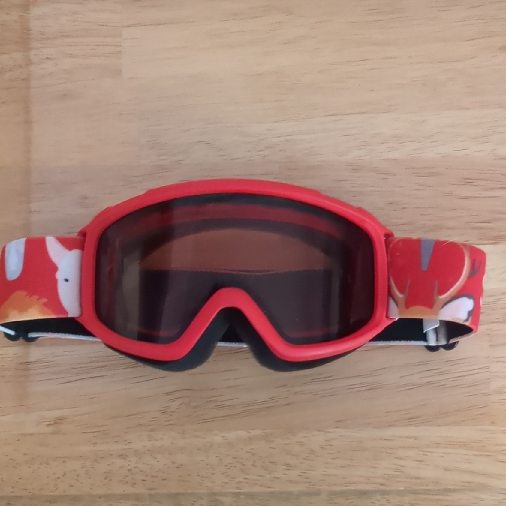 SMITH Kids Red and Orange Goggles